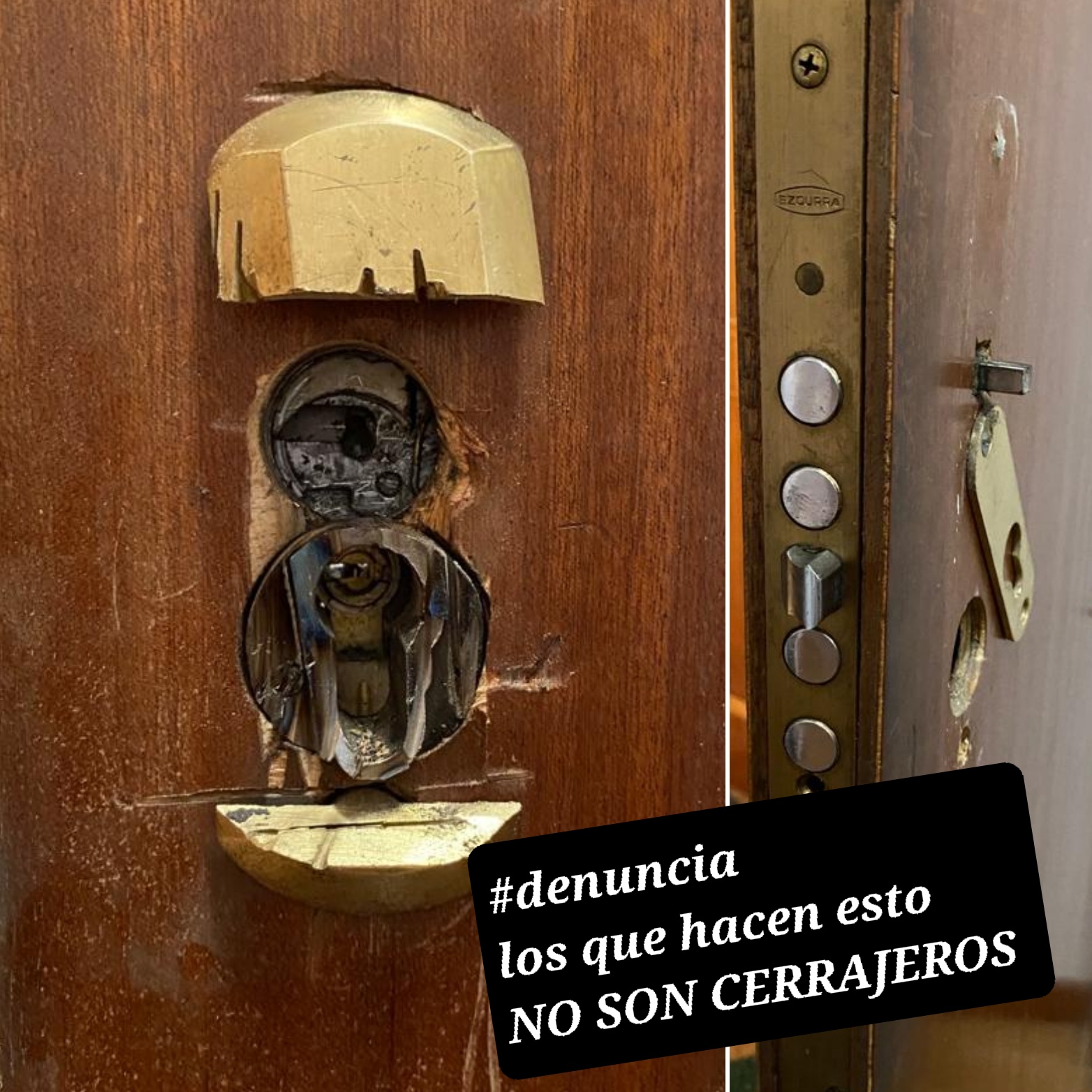 malas praxis cerrajería