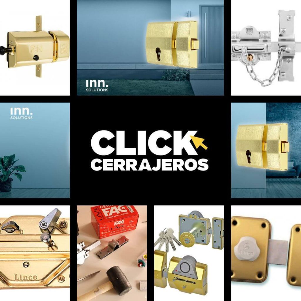 Inn Solutions cerrojos de seguridad en Madrid Click Cerrajeros