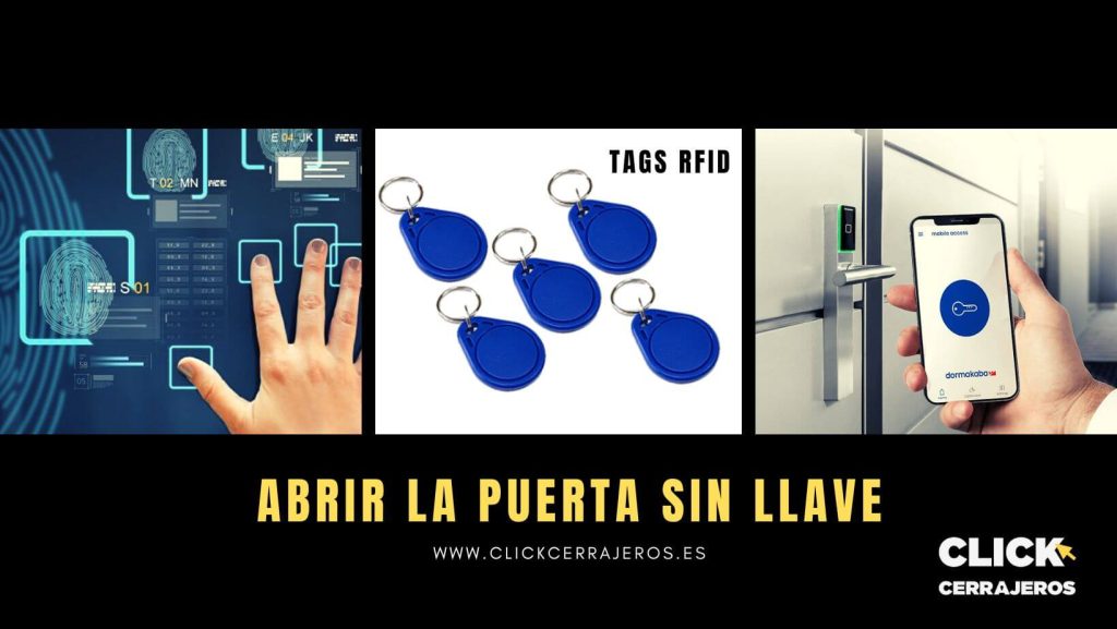 abrir puerta sin llave cerraduras electrónicas