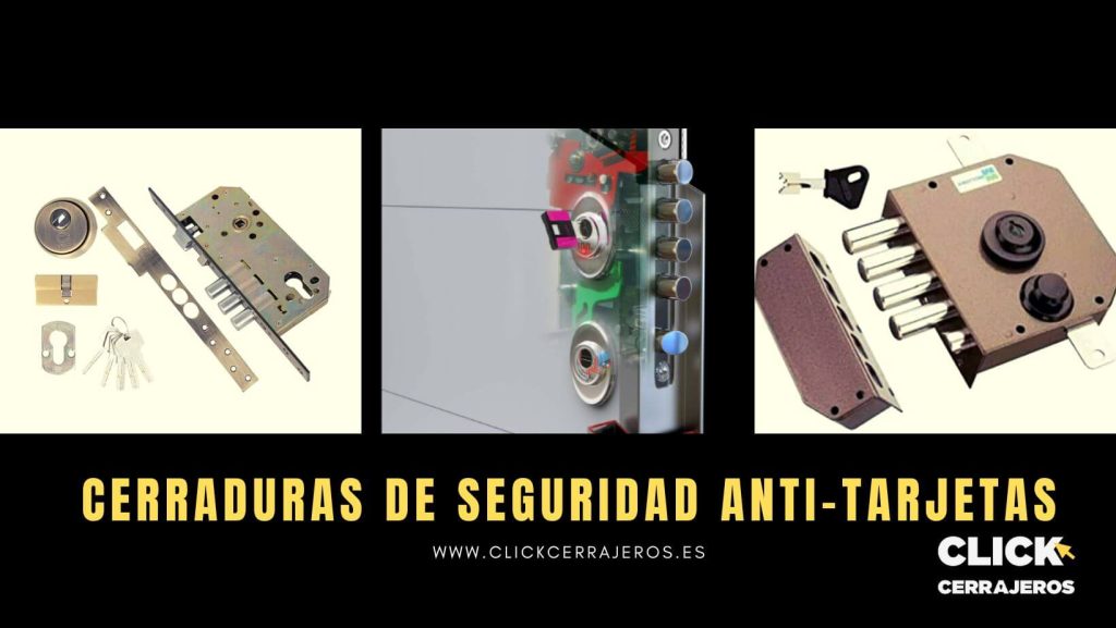 cerraduras de seguridad antitarjeta